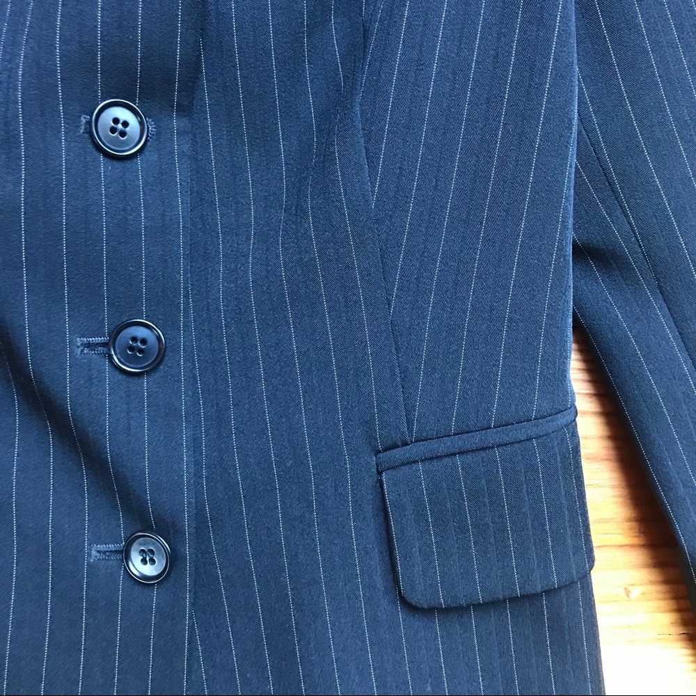 United Colors of Benetton Pinstripe Blazer, EUC S - Picture 5 of 15